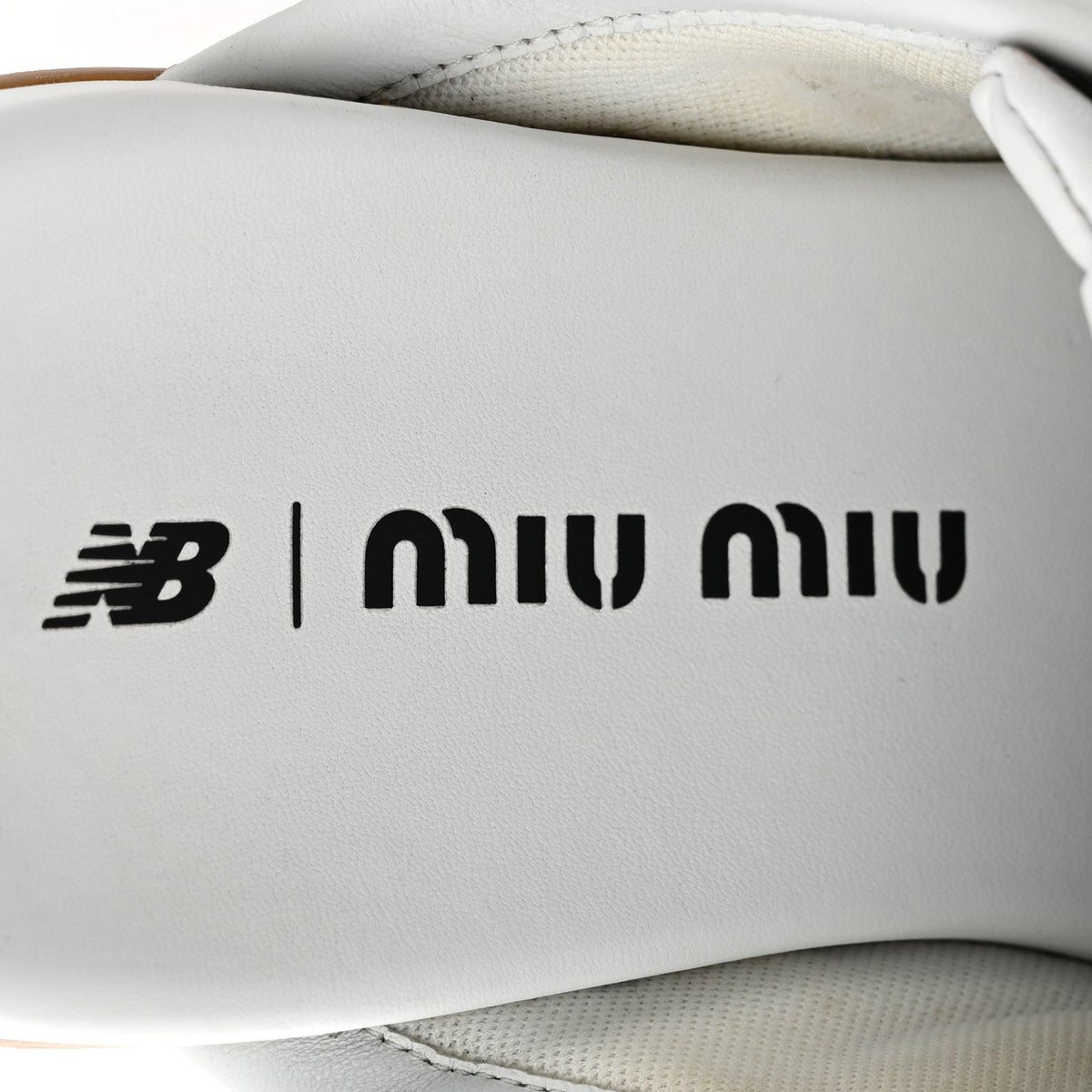 X NEW BALANCE Calfskin 530 SL Slip-On Sneaker Mules White