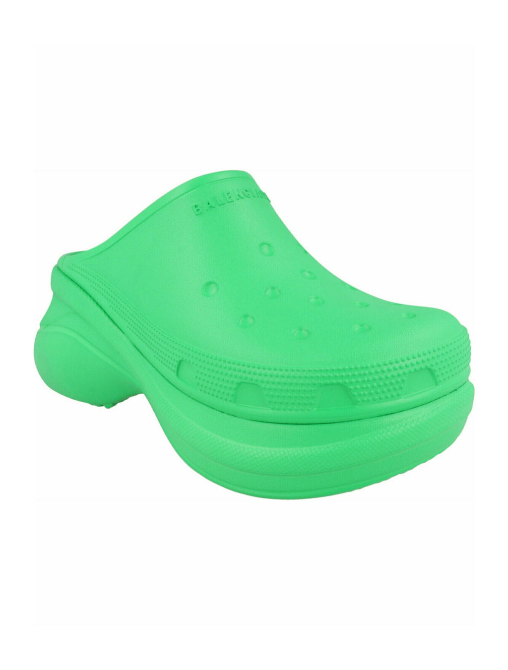 Balenciaga Womens  x Crocs Platform Rubber Mules