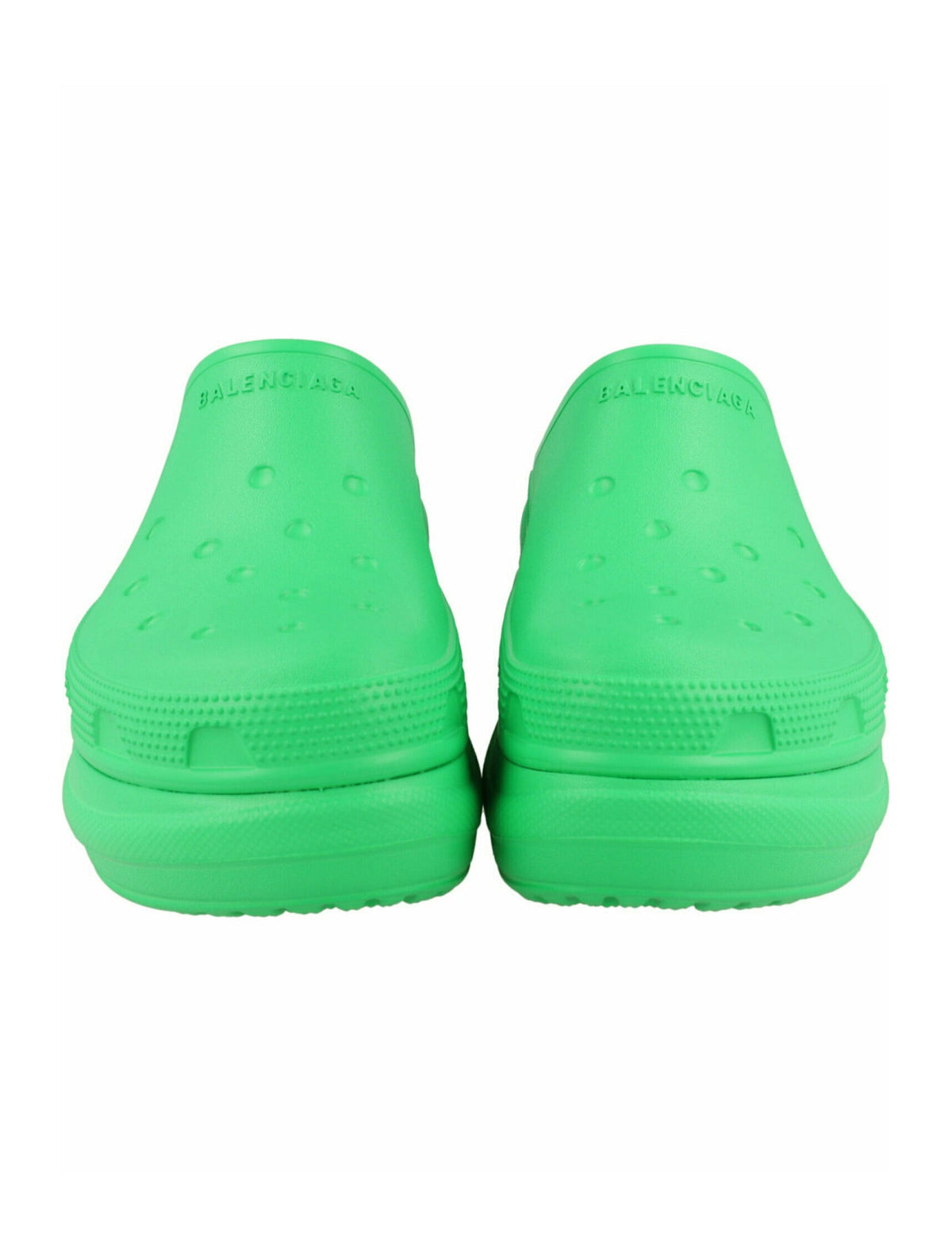 Balenciaga Womens  x Crocs Platform Rubber Mules