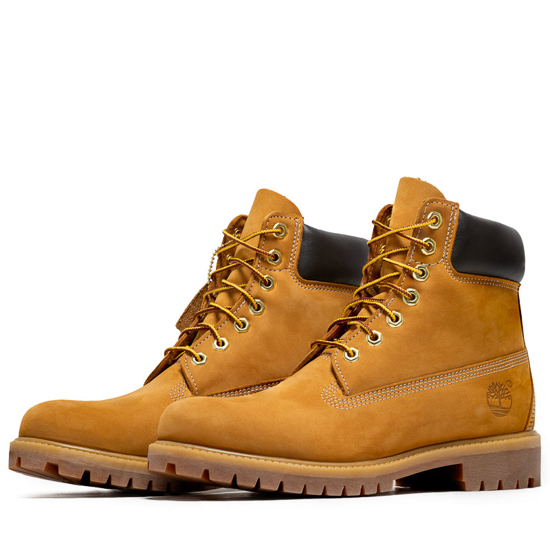 Timberland Premium 6" Lace Up Waterproof Boot - Wheat