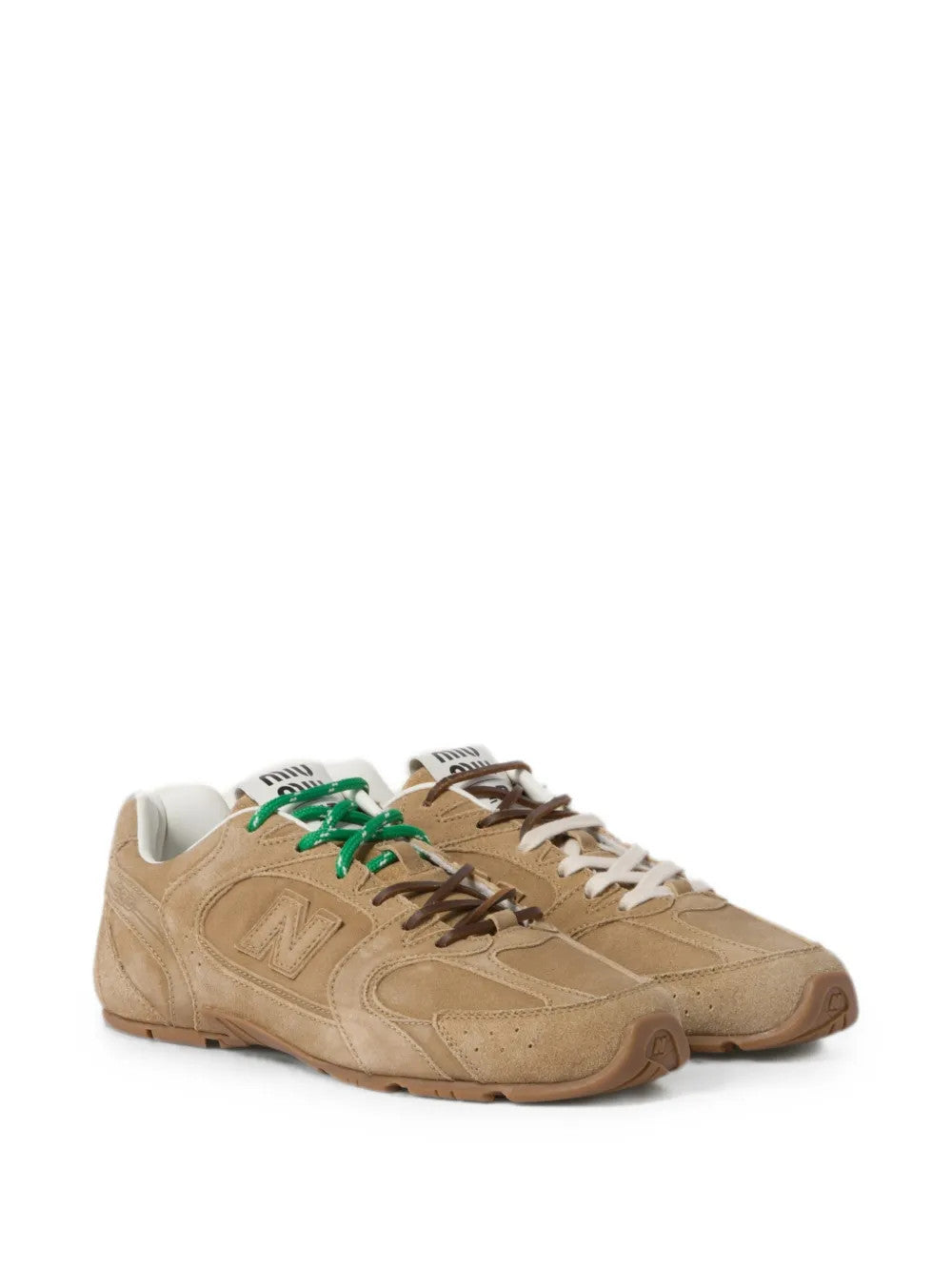 MIU MIU X NEW BALANCE - Women 530 SL Suede Sneakers