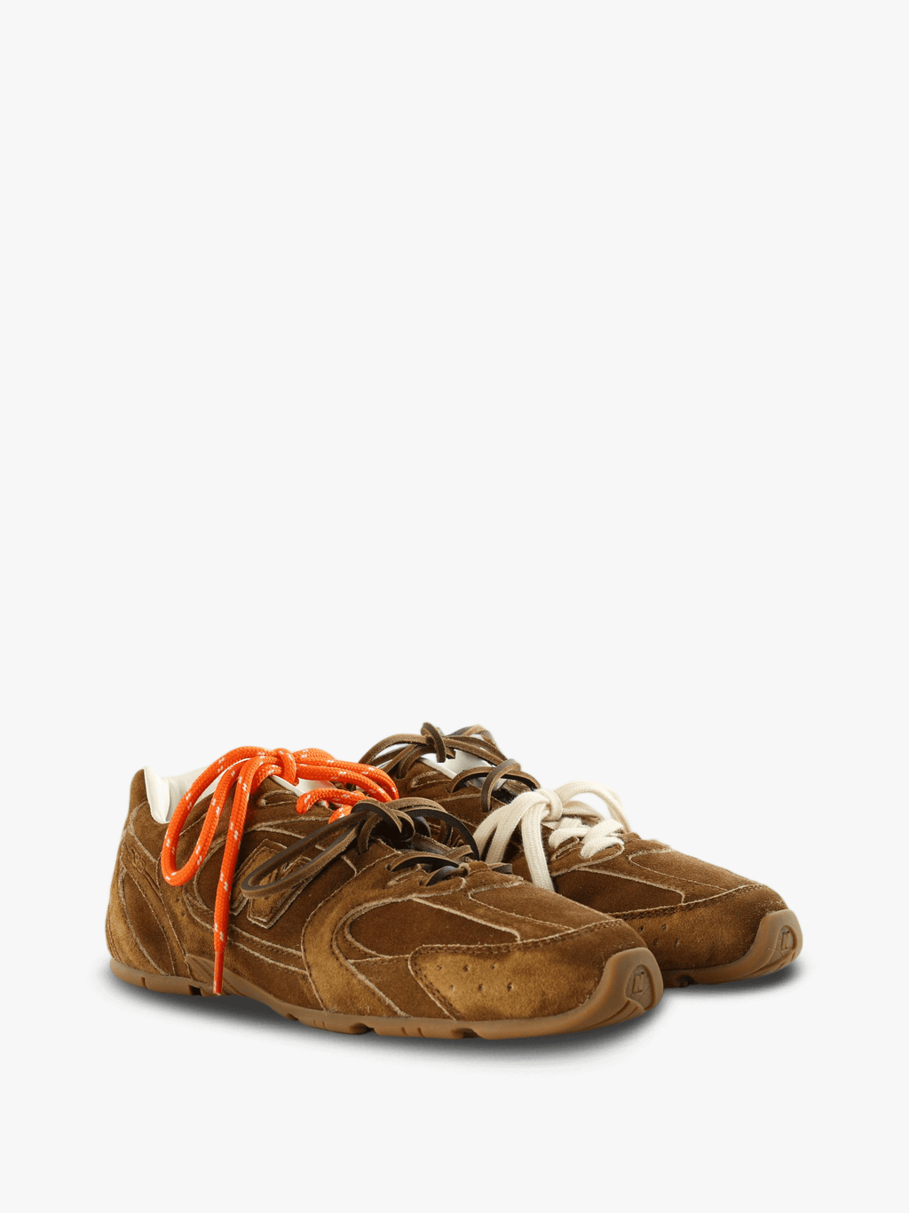 MIU MIU X NEW BALANCE - Women 530 SL Suede Sneakers