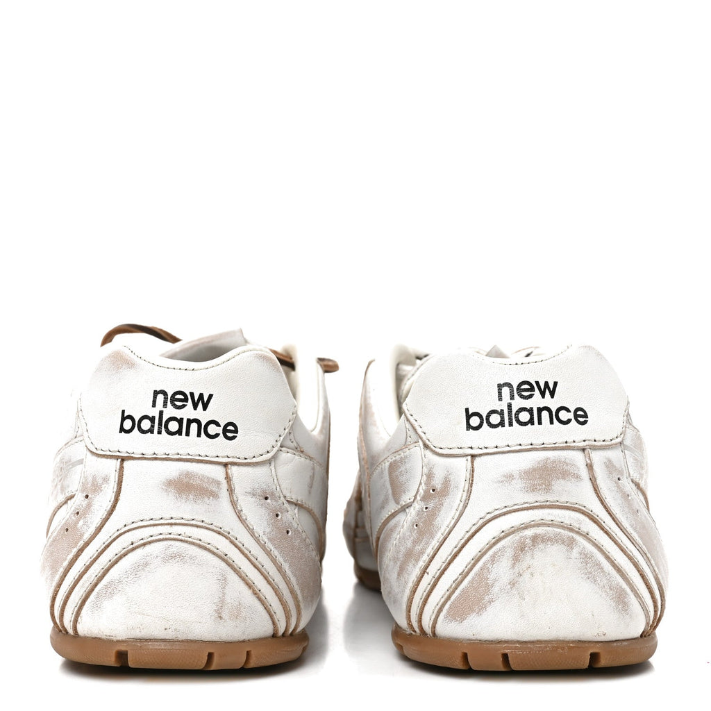 X NEW BALANCE Bleached Calfskin 530 SL SneakersWhite