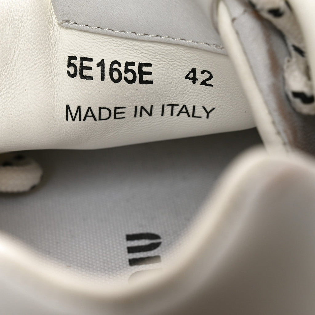 X NEW BALANCE Bleached Calfskin 530 SL SneakersWhite