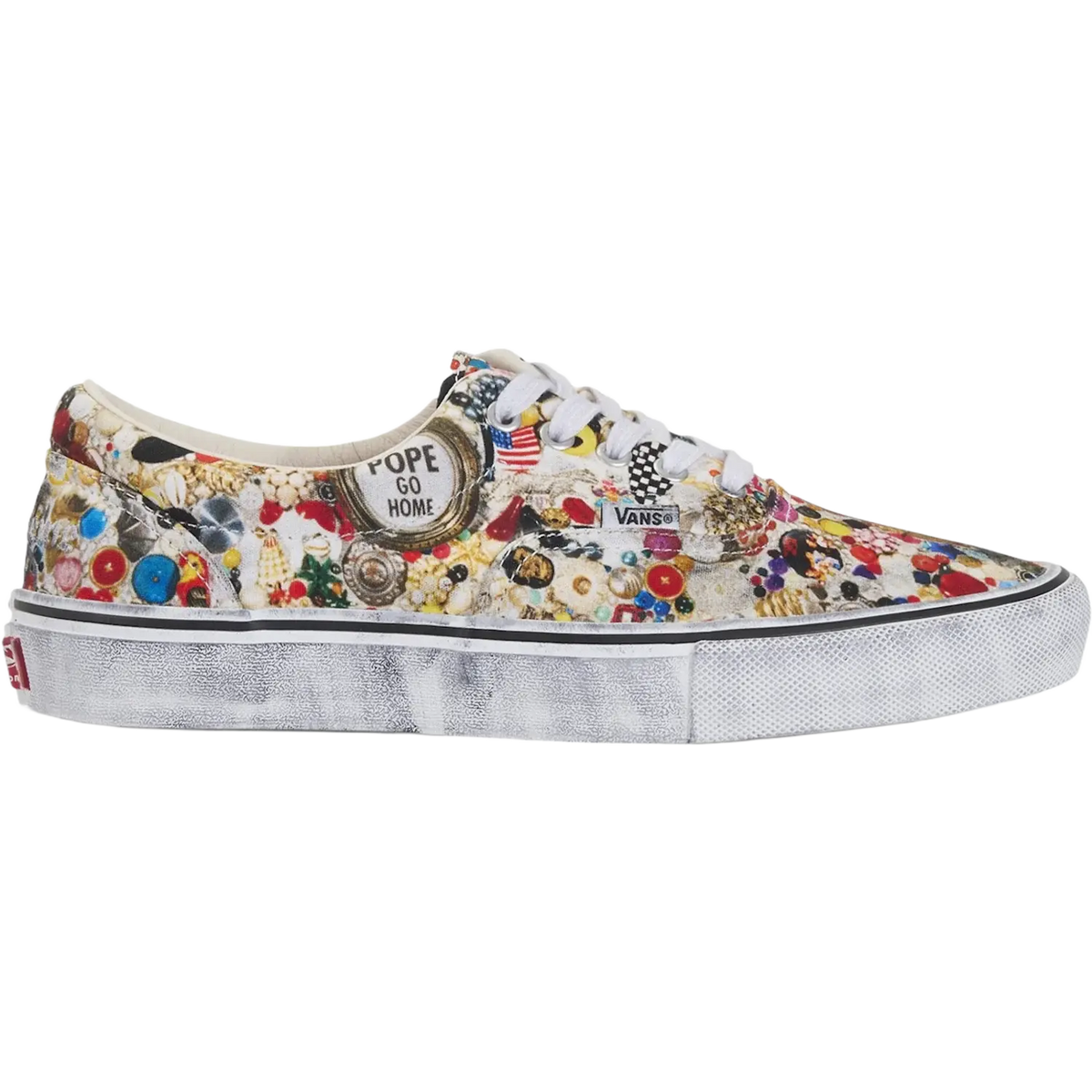 Vans Era Supreme x Mike Kelley White